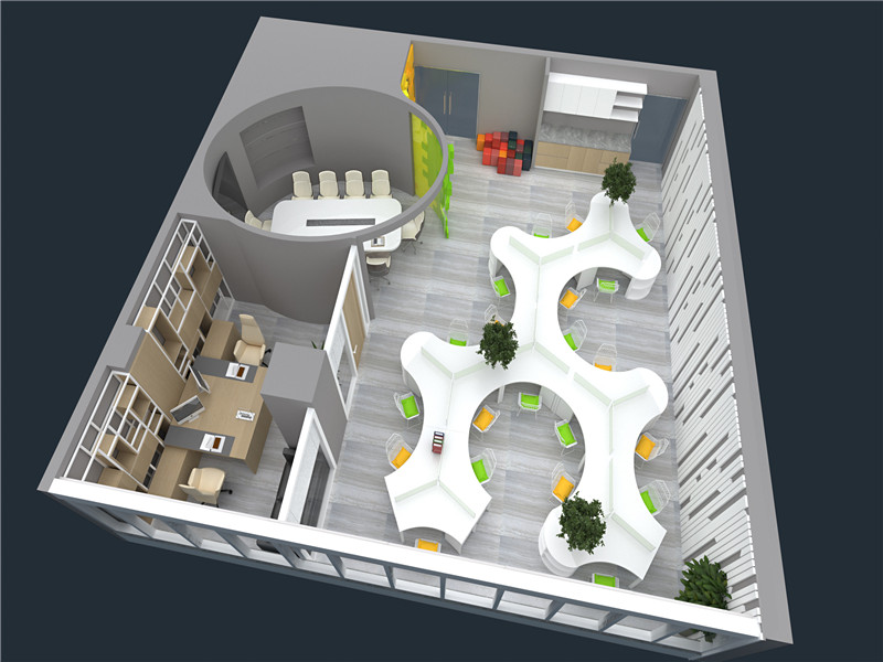 硅谷亮城办公室装修改造