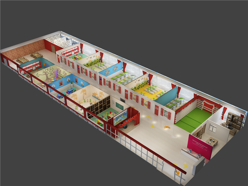 郑州幼儿园全景图